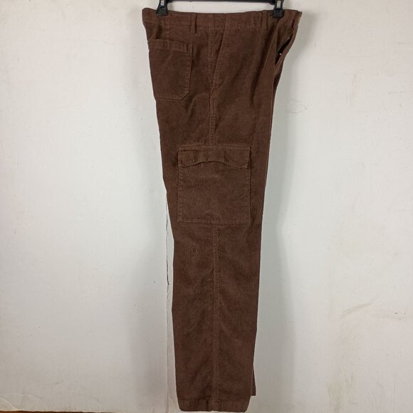 Old Navy Baggy Corduroy Cargo Pants Womens Size 14 - Picture 9 of 10
